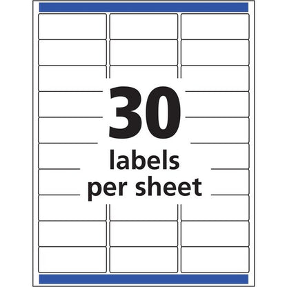 Label, Ezpeel, Laser, 1X2.6, Cl 750PK