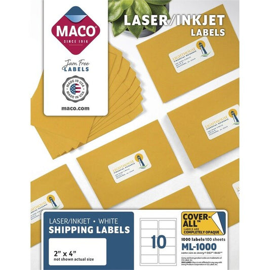 Label, Lsr, 2X4, We Pk
