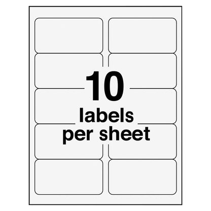 Label, Lsr/Inkjet, 4X2, We, 1M 1000PK