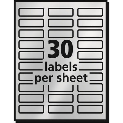Label, Inkjt, Foil Address 300PK