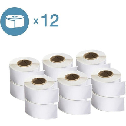 Label, Lw, 1-1/8""X3.5"", 12X350 Pk