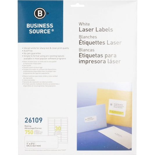 Label, Ij/Lsr, 1X2.6, We, 750 750PK