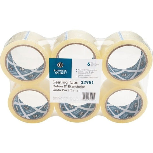 Sealing Tape, 2 mil, 1-7/8"x164', 6/PK, Clear 6PK