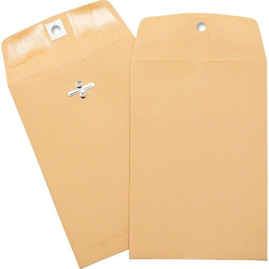 Envelope, Clasp, Hvydty, 5X7.5 10PK