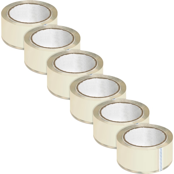 Crystal Clear Packaging Tape, PK6