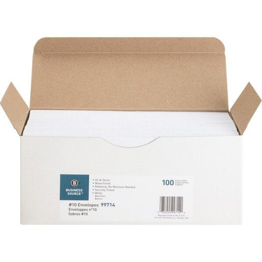Envelope, Redistrip, #10, Tint 100PK