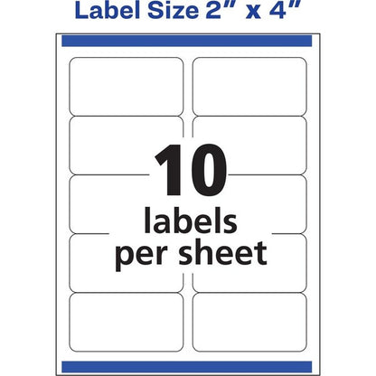 Label, Inkjet, Shpng, 2X4,250 250PK
