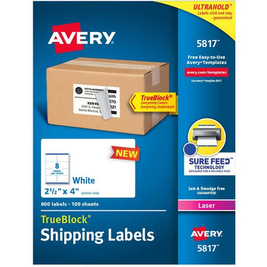 Avery SW900-731-O Adhesive Vinyl - Lime Green, 800PK