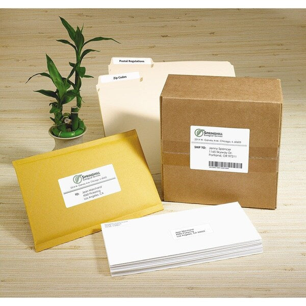 Label, Rcycld, 1/2X1.75,8000 80PK