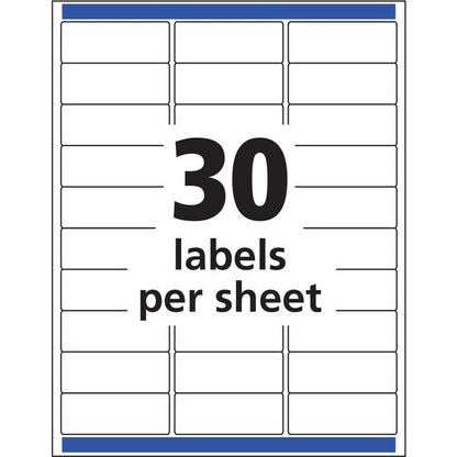 Label, Ezpeel, Laser, 1X2.6, Cl 1500PK