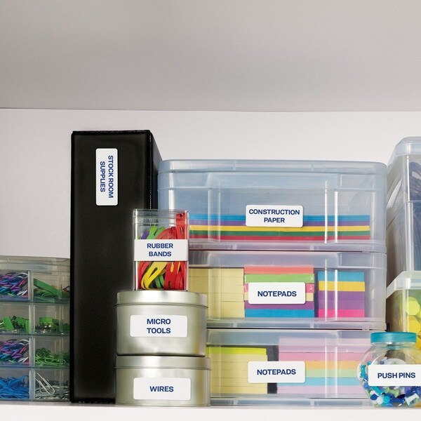 Label, Ezpeel, Inkjt, 1.3X4, We 1400PK