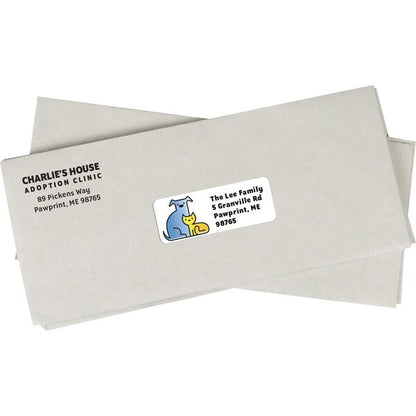 Label, Lsr, 1X2-5/8, We Pk