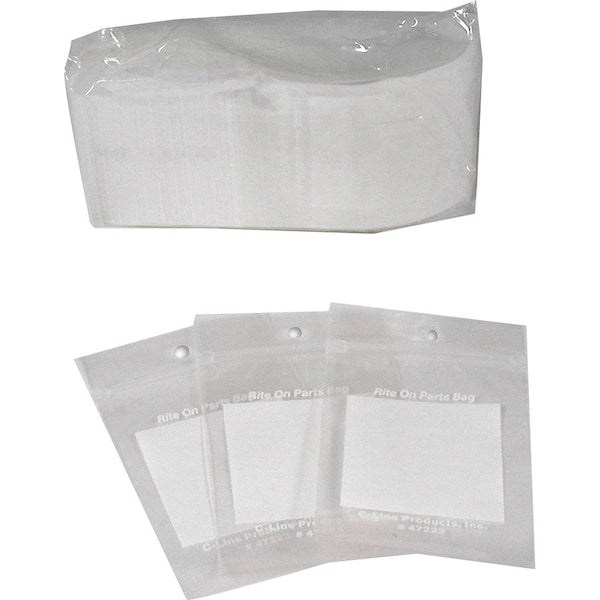 Bag, Poly, Zip, Reclose, 2X3 1000PK