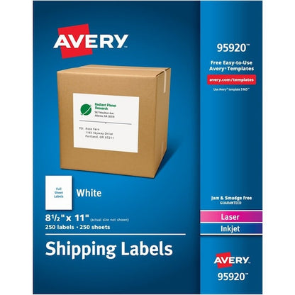 Label, Shpng, 8.5X11, We, 250 250PK