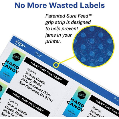 Label, Lsr, Shippng, 3.5X5,400PK