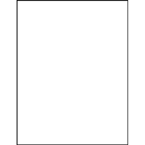 Label, Lsr, 8.5X11, We Pk