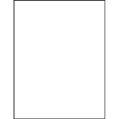 Label, Lsr, 8.5X11, We Pk