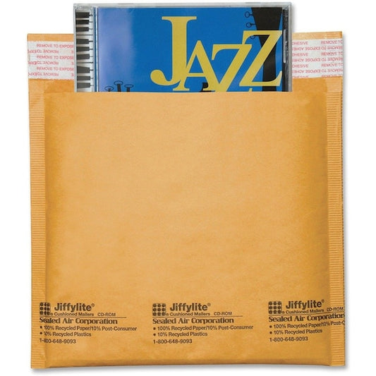 Mailer, Jiffylite, Cd/Dvd, 25 Pk