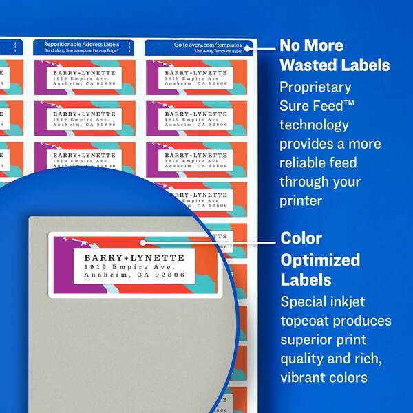 Label, Color, 2X4, We, 600Ct 200PK