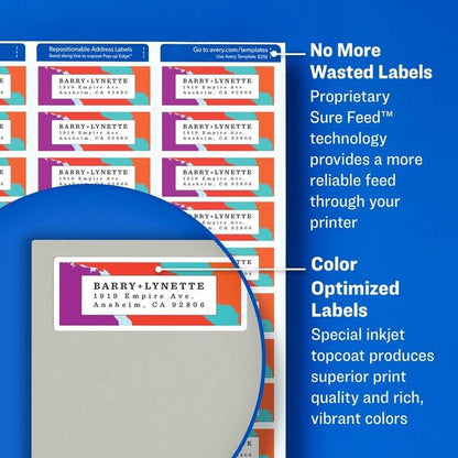 Label, Color, 2X4, We, 600Ct 200PK