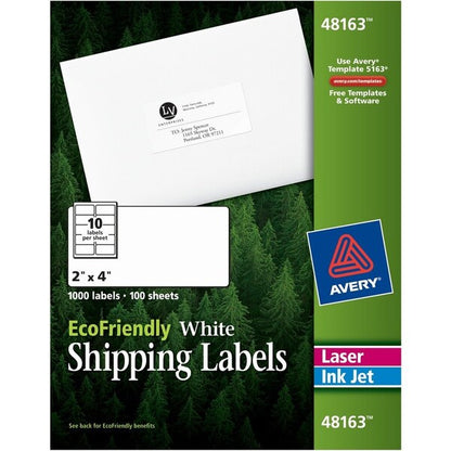 Label, Rcycld, 2X4,1000Ct 1000PK