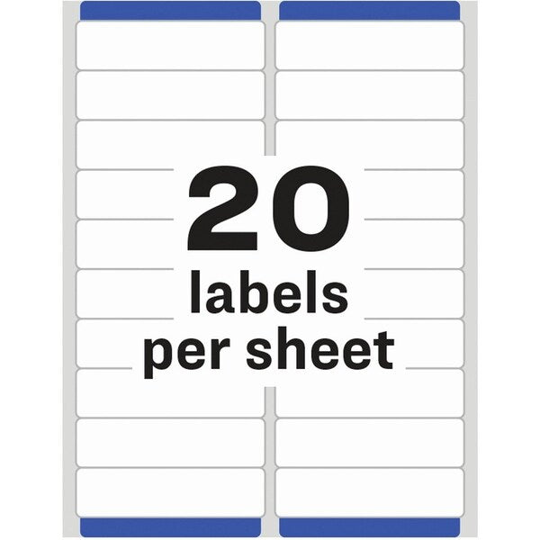 Label, Ezpeel, Inkjt, 1X4, We 500PK