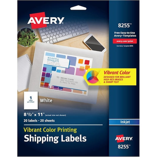 Label, Color, 8.5X11, We, 20Ct 2000PK