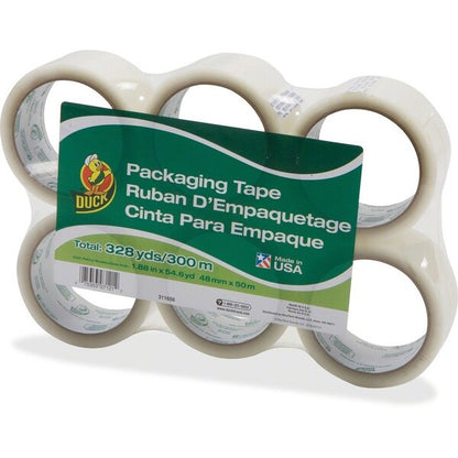 Commercial Packing Tape, 1.9mil, 1.88"x55Yd, 6RL/PK, Clear 6PK