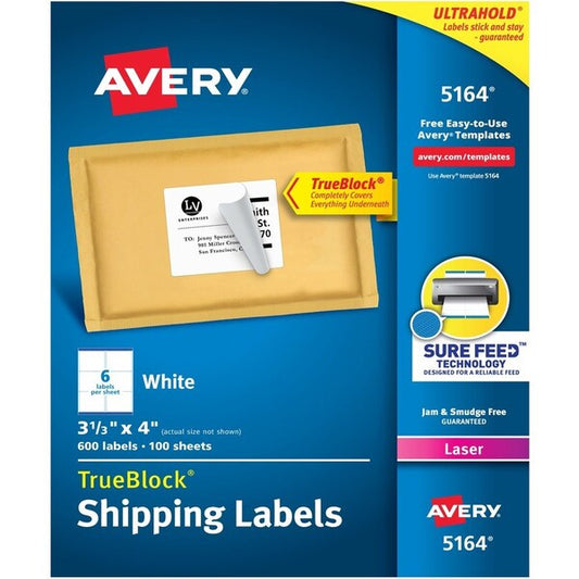 Label, Lsr, Shippng, 3.5X4,600 600PK