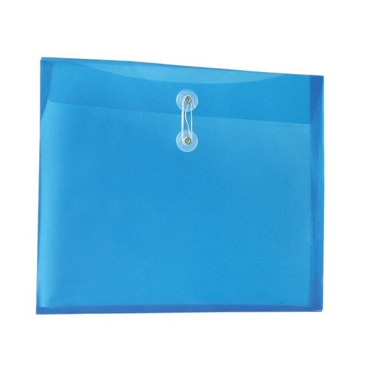 Reusable String Envelope, Letter, Side Loading Assorted Color, Pack of 12 PK