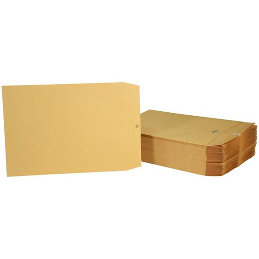 ENVELOPE KRAFT CLASP 9.5X12.5 BOX OF 100 PK