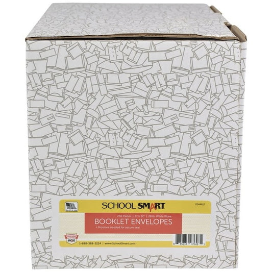 ENVELOPE CATALOG 9X12 IN SIDE OPEN WHITE BX OF 250 PK