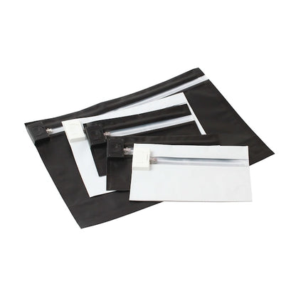 Child Resistant Bags, 12.25 W, 6mil Thick, Black