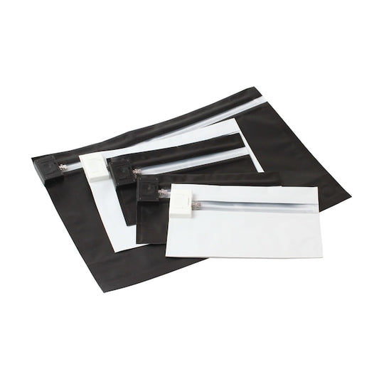 Child Resistant Bags, 12.25 W, 6mil Thick, Black