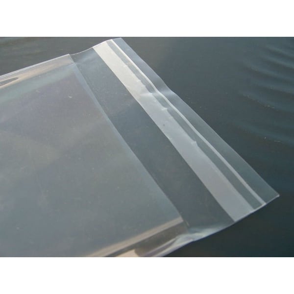 9.1" x 12.2" + 2.0" BOPP Resealable Bags, 500pcs, 500PK