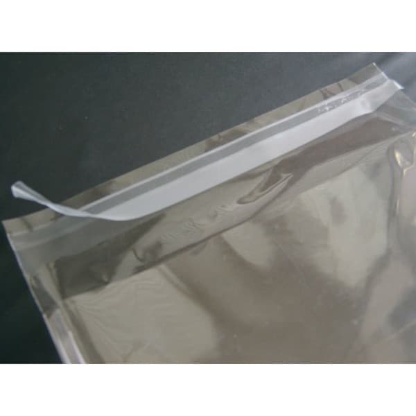 9.1" x 12.2" + 2.0" BOPP Resealable Bags, 500pcs, 500PK