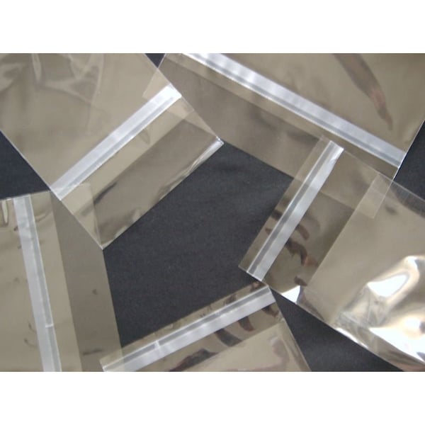 9.1" x 12.2" + 2.0" BOPP Resealable Bags, 500pcs, 500PK
