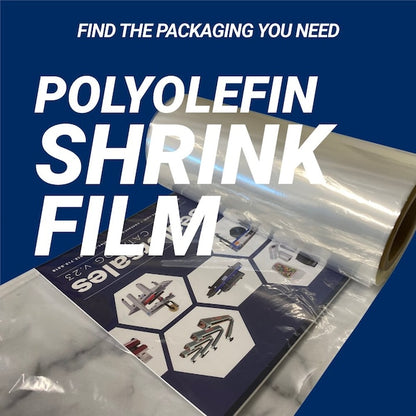 16in x 4,375ft Higher Performance Irradiated POF CF Shrink Film, 60 gauge