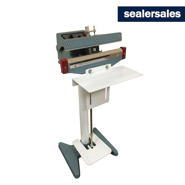 18in KF-Series Foot Sealer w/ 5mm Seal Width, Standing Operation