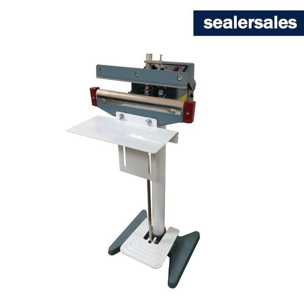 12in KF-Series Foot Sealer w/ 5mm Seal Width, Standing Operation
