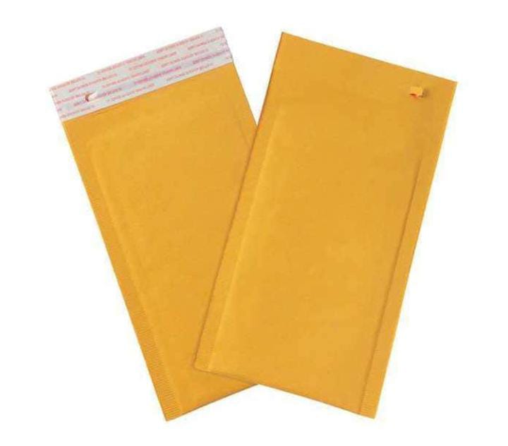 Self-Seal Bubble Mailers w/Tear Strip, #00, 5" x 10", Kraft, 180/Case