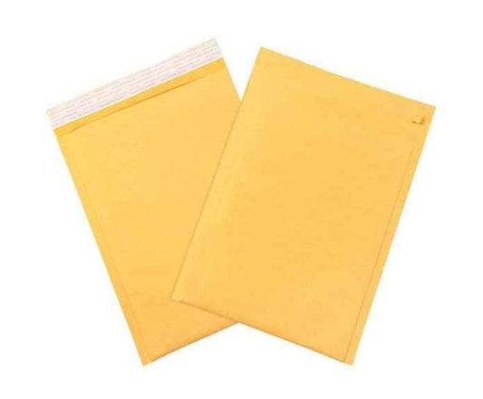 Self-Seal Bubble Mailers w/Tear Strip, #4, 9 1/2" x 14 1/2", Kraft, 25/Case