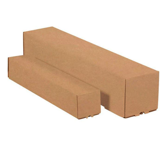 Square Mailing Tubes, 3" x 3" x 30", Kraft, 25/Bundle