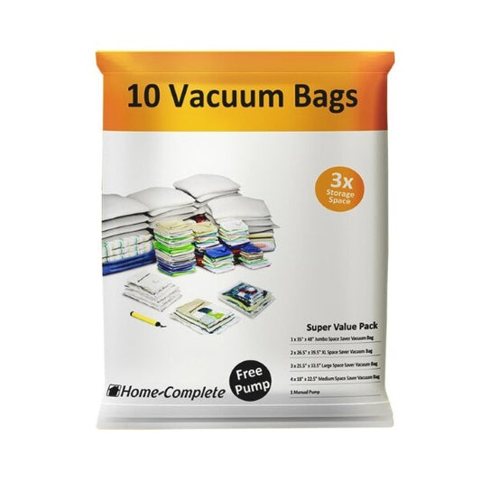 Hastings Home Vacuum Storage Bags - 10 Space Saver Bags