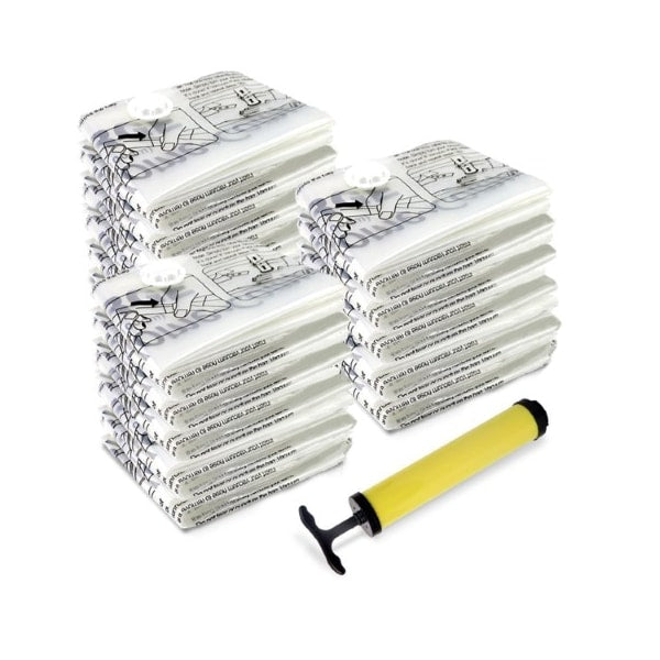 Hastings Home 15 Vacuum Storage Bags, Variety Set