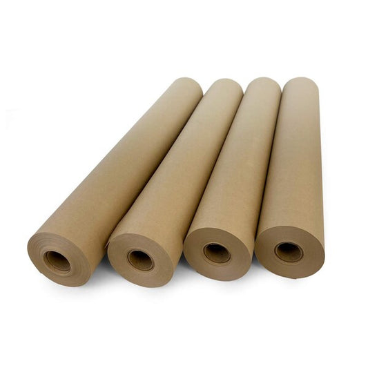 Recycled Kraft Paper, 18"x180 Ft., 30 lb. Basis Weight, PK4