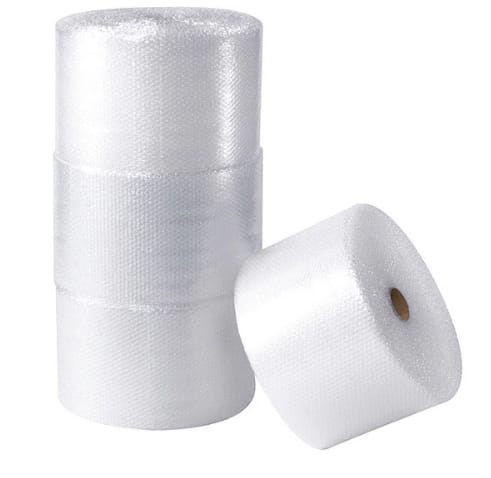 UPSable Perforated Air Bubble Rolls, 5/16" x 12" x 188', Clear, 4/Each