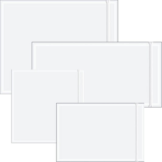 8 x 10 in. 2 Mil Poly Resealable Clear Face Document Envelopes