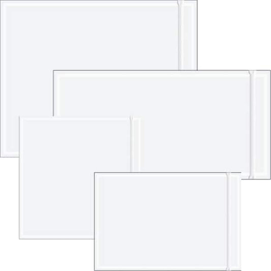 9 x 12 in. 2 Mil Poly Resealable Clear Face Document Envelopes