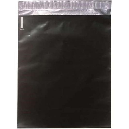 12 x 15.5 in. Black 2.5 Mil Polyethylene Mailers